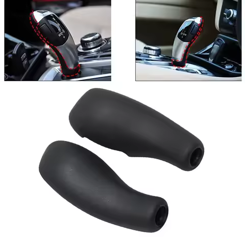 Car LHD RHD Gear Shift Lever Shifter Gear Knob Rear Panel Cover Trim For BMW F10 F11 F01 F25 Interio