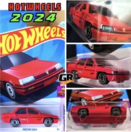 💢จัดโปร Hotwheels PROTON SAGA 🔴 Red Edition ลังใหม่ 2024