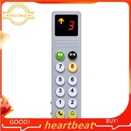 Kids Elevator Control Panel Toy, Sound & Light Pretend Play Elevator Toy, Toddler Travel Toys, Birth