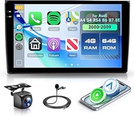 4G + 64G Rimoody Android Car Radio for Audi A4 S4 RS4 B6 B7 8E 2000-2009 9 Inch In-Cell Wireless Car