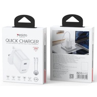 *YESIDO CHARGER YC153 35W***Dual c ***