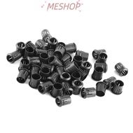 MESHOPMY 50PCS LED Holder, 8/10mm Nylon Material Diode Holder, Durable Black Light Bulb Holder Usefu