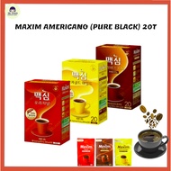 Maxim Americano Black Coffee (no susgar no creamy) 1.0g x 20 sticks