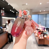 Suitable for 2018 Audi A6L Key Cover Old Q5 High-End A8L Male A4L Car All-Inclusive Protective Cover
