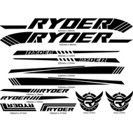 Ryder Frame Decals for Mountain Bike