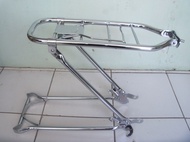Boncengan HOPMI onthel double standart berdiri croom mulus cling HOPMI bagasi sepeda onthel