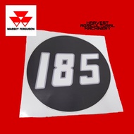 Sticker Logo Tractor MF185 (Round)