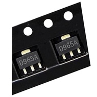 D965 SMD 2SD965 965 NPN Bipolar transistor 5A 20V SOT-89 mosquito racket