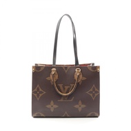 【二手】路易威登LOUIS VUITTON Tote Bag OnTheGo MM Monogram Giant Reverse 2WAY M45321 PVC塗層帆布皮革 OnTheGo MM