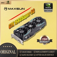 ❏✶☁MAXSUN NVIDIA GeForce GTX1660Super 6G  12Nm Triple Fans GDDR6 192Bit Video Graphics Card For Game