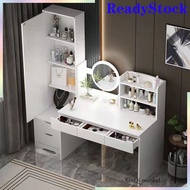 🔥Ready Stock🔥Full Body Dressing Mirror Dressing Table with LED Mirror Meja Solek Makeup Table Full-L