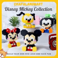 READY STOCK Mickey Lego LBOYU MINI LEGO DISNEY DIAMOND BUILDING BLOCK Mickey Minnie 微颗粒积木