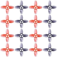 16Pcs For EMAX Avan Tinyhawk TH Turtlemode Propeller 40Mm 4-Blade 1.5Mm Hole,For 0802 Motor Indoor