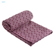  Non Slip Yoga Mat Towel Blanket Sports Travel Fitness Pilates Exercise Cover