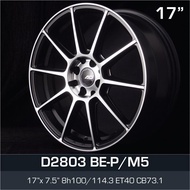 AD 17 inch 7.5JJ 4X100 4X114.3 ET40 ORI CAR SPORT RIMS WHEELS D2803