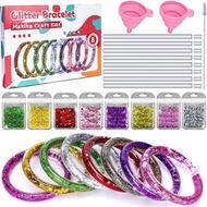 Kids Bracelet Making Kits Toys Age 5 6 7 8 9 10 Arts and Crafts Sets for Birthday Party Bag Fillers 