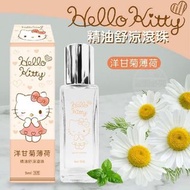 【台製Hello Kitty 洋甘菊薄荷精油舒活滾珠9ml】