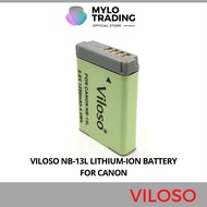 Viloso NB-13L Lithium-Ion Battery Pack For Canon G5 X G7 X G7 X Mark II G9 X G9 X Mark II SX620 HS S