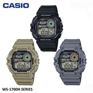 Original Casio Tide Graph Men Watches WS-1700H WS-1700H-1A WS-1700H-5A Ws-1700H-8A Jam tangan Casio 