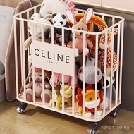 Storage Bin Doll Organizer with Wheels Doll Storage Bin Doll Storage Artifact Plush Toy Children's D