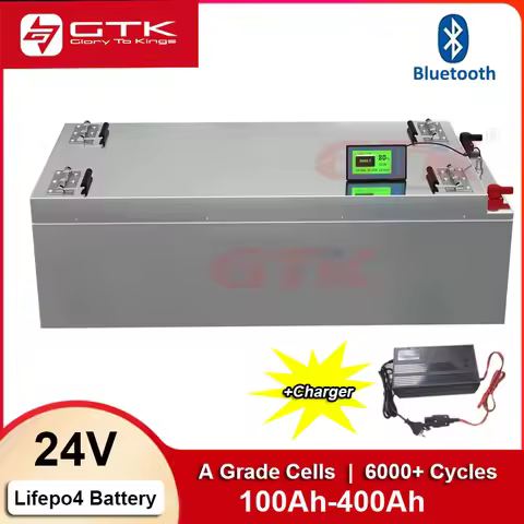 24V 100AH 200AH 200AH 360AH 400AH LIFEPO4 battery Bluetooth BMS for golf car sightseeing vehicle ele