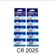 CR 2025 3V LITHIUM WATCH BATTERY