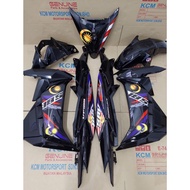 COVERSET SYM 185 VF3i merdeka Malaysia/ Symvf3i Malaysia Flag / 185 vf3i/ sym Vf3i/ black/ PROMOTION