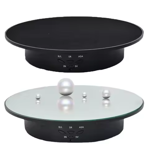 360 Degree Electric Display Stand, Filming Platform, Turntable, Dynamic, Support, Jewellery Stand,3