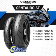 📌ส่งฟรี + แถมจุ้บลม📌 ยางบิ๊กไบค์ ขอบ 17 Vredestein รุ่น Centauro ST  ใส่รถ CBR 500 / Ninja 650  CB 5