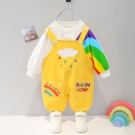 babyshop juniors babyshop giggles sleepsuit Sut lengan panjang musim luruh baru untuk kanak-kanak le