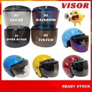 3-PIN HELMET VISOR 3-Butang Sunlight SL Motorcycle (MS88/XDOT/MHR/RS88/SGV99/SGV88/Magnum/Apollo)