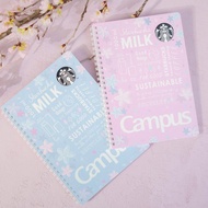 Japan Starbucks KOKUYO KOKUYO Cooperation Notebook Campus Coil Handbook