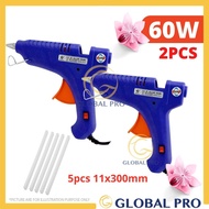 60W Glue Gun Pistol Glue Stick Hot Glue Gun Hot Melt Glue Gun Adhesive Glue Pistol Gam Panas