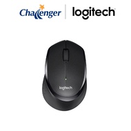 Logitech M331 Silent Plus Wireless Mouse (Black/Blue/Red)