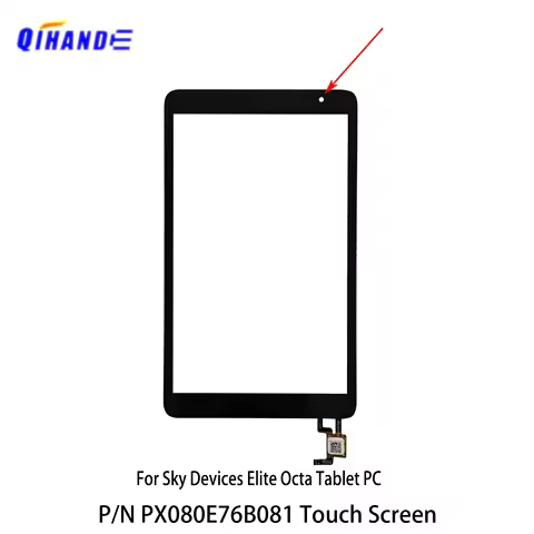 New 8 Inch Sky Devices Elite Octa P/N PX080E76B081 Kids Tab Touch Panel Sensor Glass Digitizer Out H