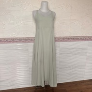 HIJAU Sage Green OL dress