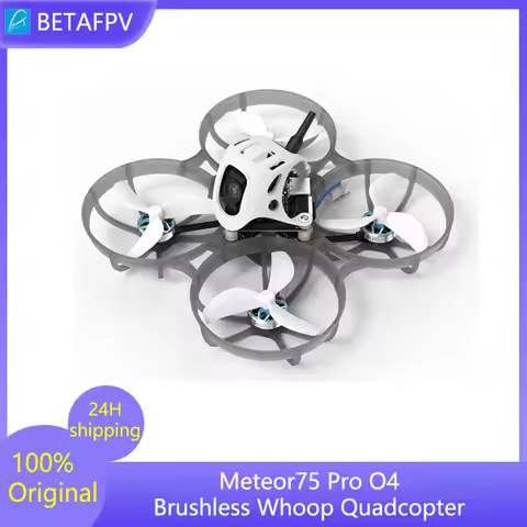 BETAFPV Meteor75 Pro O4 Brushless Whoop Quadcopter ELRS 2.4G Receiver 1S Matrix 1S 3IN1 HD FC PNP(wi
