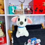 101 Dalmatians Doll Keychain Sega Brand Embroidered Eyes Nose The Clear Point Penny Sitting It's Sec