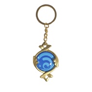 IMAKARA Genshin Vision Keychains Set Metal Pendant Impact Mondstadt Liyue Inazuma Snezhnaya Sumeru F