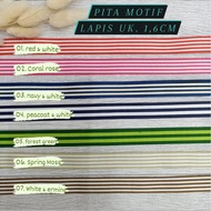 5 YARD - 1.6CM LAYER MOTIF RIBBON CREATION RIBBON/ VASE RIBBON RIBBON