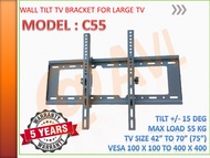 AVL V35 for TV monitor 14" to 32" C45 for TV 32" to 55"  VESA 100 x 100 to 400 x 400  C55 42" to 70"