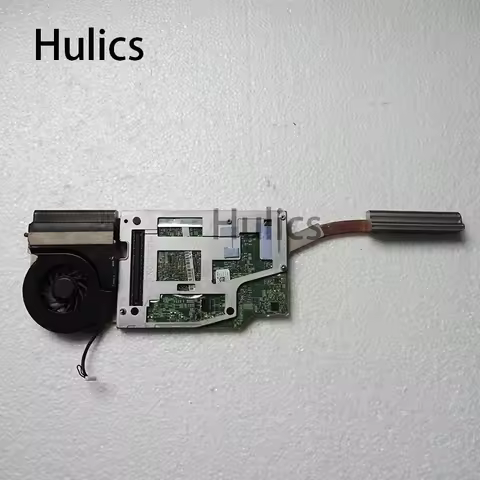 Hulics Used For Dell M6400 M6500 M7862 109-B78031-00A CN-0GC63V Graphics Video Card Heatsink & Fan