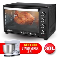 PowerPac Electric Oven with Rotisserie and Convection 30L (PPT30)