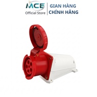 63A 3-phase 5-pin fixed industrial socket
