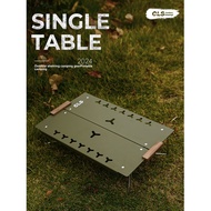 CLS Outdoor Mini Single Table Climbing Hiking Camping Portable Aluminum Alloy Folding Table Car Moun