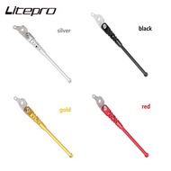 Litepro 16 inch Folding Bicycle Kickstand Aluminum Alloy Parking-stand BMX Bike Accessories For Brom
