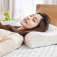 Orthopedic Pillow Fiber Slow Rebound Memory Foam Pillow Cervical Health 30x50cm