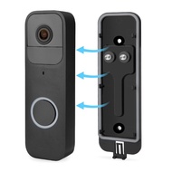 PCF* ABS Backplate for Video Doorbell Durable ABS Backplate Mounting Solution for Video Doorbell Protect Secure Your Hom