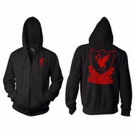 Liverpool Black Hoodie Sweater Jacket