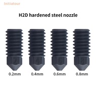 [Initiatour] Nozzles For Bambu Lab A1 / A1 Nozzle 0.2 0.4 0.6 0.8mm Hardened Steel Nozzle For Bambul